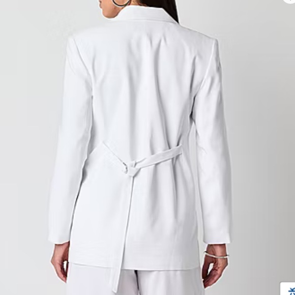 Worthington Elegant White Women's Blazer - Picture 4 of 15